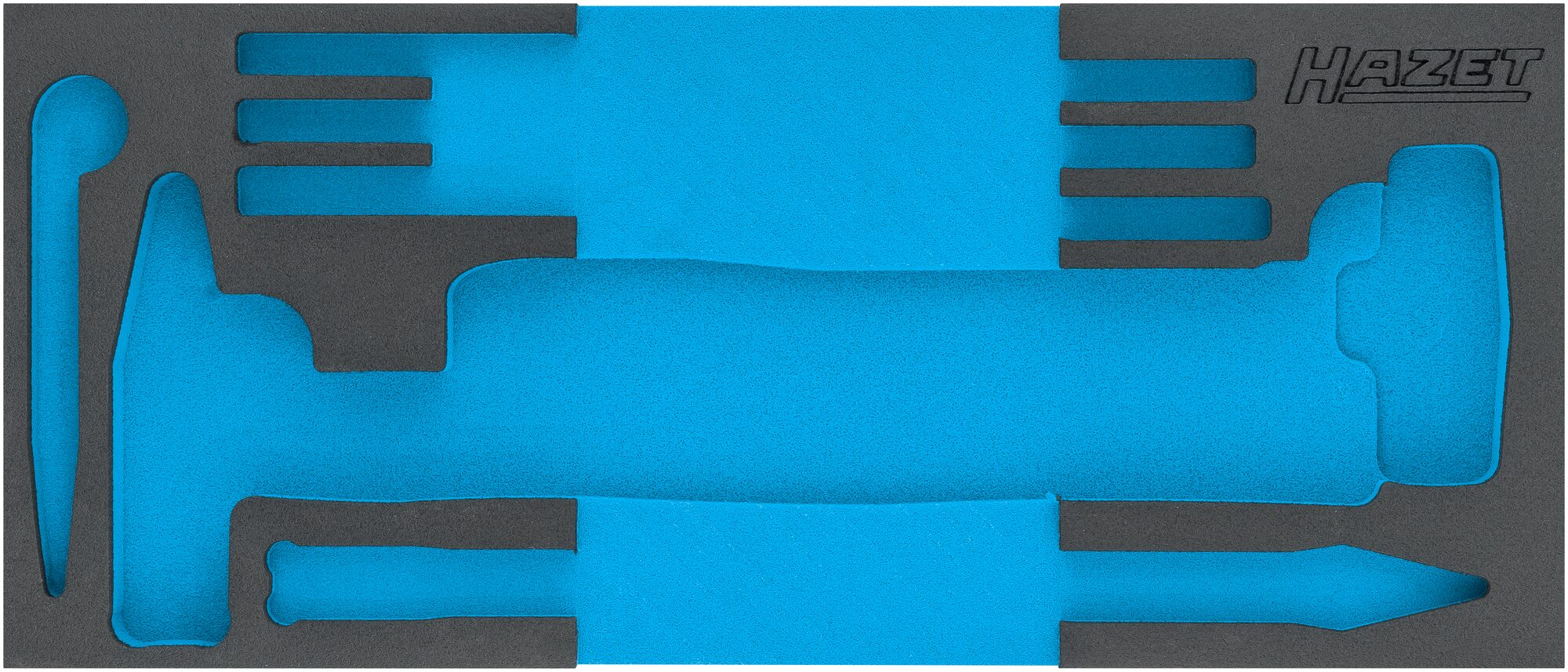 HAZET 2-Komponenten Weichschaumeinlage 163-523L ∙ L x B: 392 x 172 mm