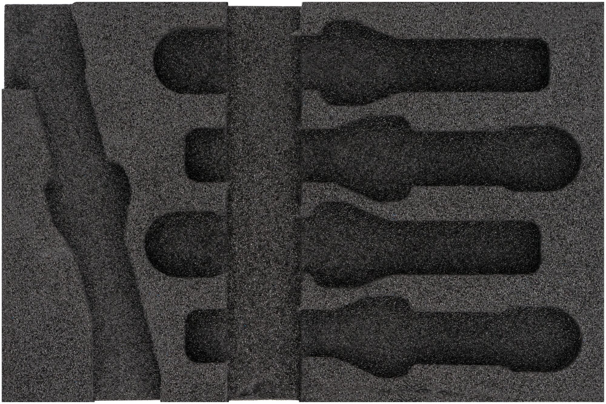 HAZET 2-Komponenten Weichschaumeinlage 163-467L ∙ L x B: 172 x 114 mm