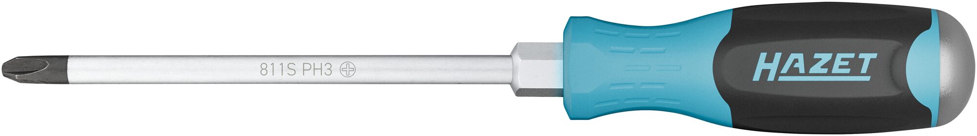 HAZET Schraubendreher 811S-PH3 ∙ Kreuzschlitz Profil PH ∙ SW PH3