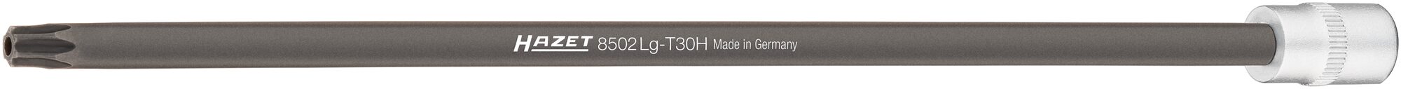 HAZET TORX® Schraubendreher-Einsatz für AGR-Ventil BMW und MINI 8502LG-T30H ∙ 1/4 Zoll (6,3 mm) Vierkant∙ Tamper Resistant TORX® Profil ∙ SW T30H