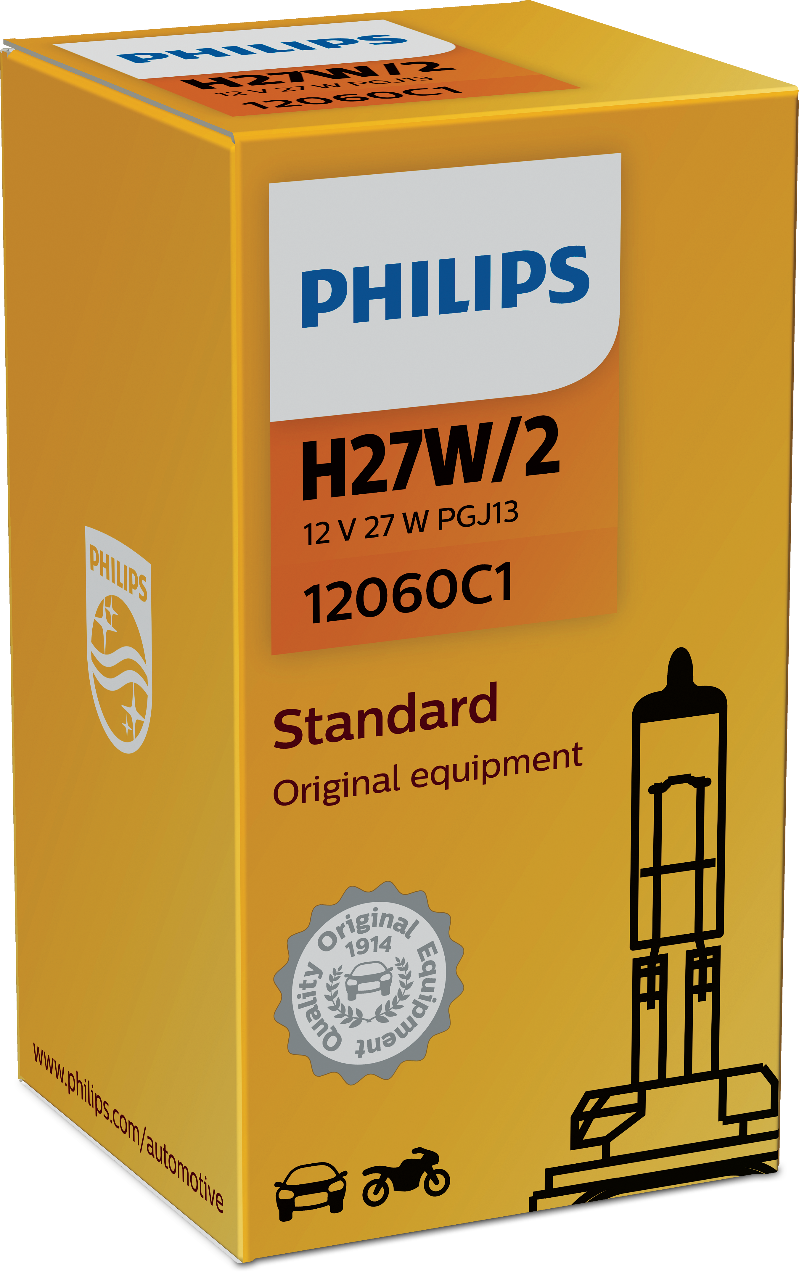Philips H27W/2 Vision Signal und Innenbeleuchtung 12060C1
