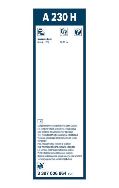 BOSCH 3 397 006 864 Wischblatt