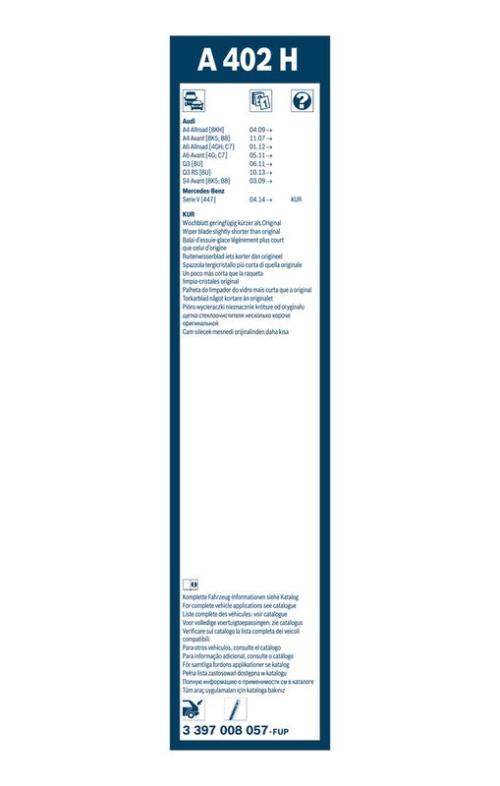 BOSCH 3 397 008 057 Wischblatt
