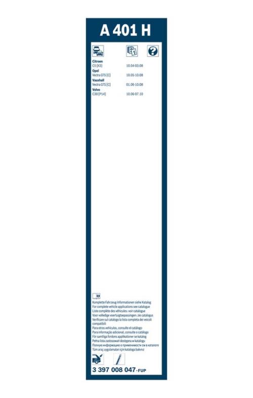 BOSCH 3 397 008 047 Wischblatt