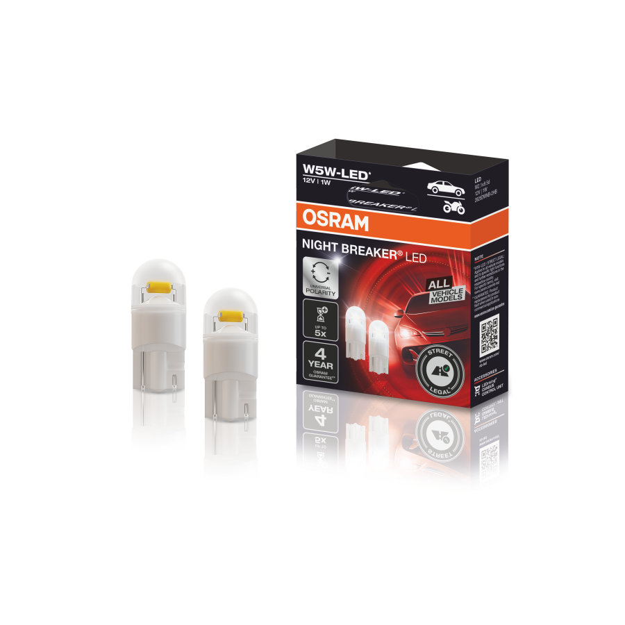 B-Ware LED W5W 12V GEN2 mit Straßenzulassung* 6000K