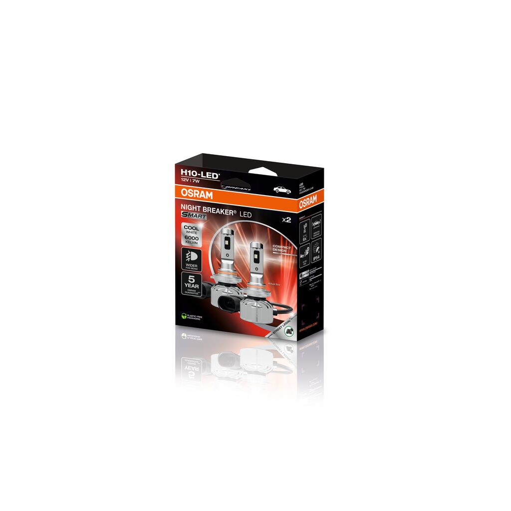 H10 NIGHT BREAKER LED SMART StVZO-Konforme LED 2St. OSRAM