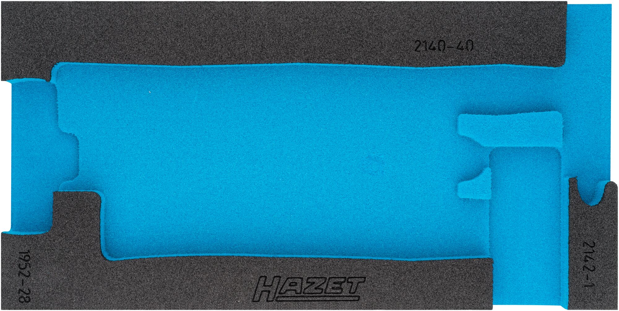 HAZET 2-Komponenten Weichschaumeinlage 163-464L ∙ L x B: 342 x 172 mm
