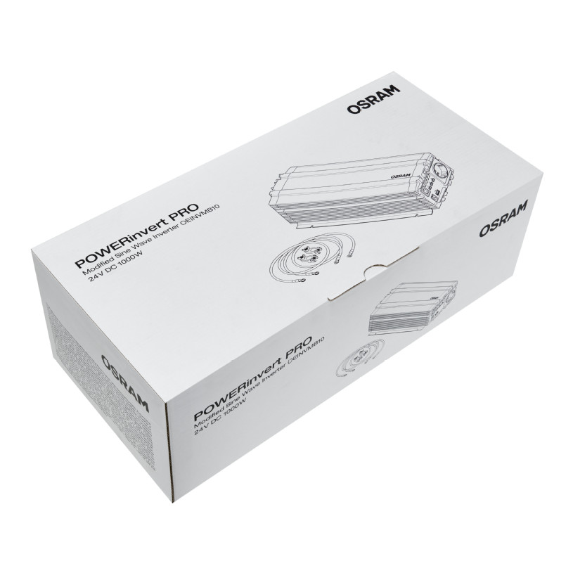POWERinvert PRO Modified Sine Wave Inverter 24V DC 1000W 1st