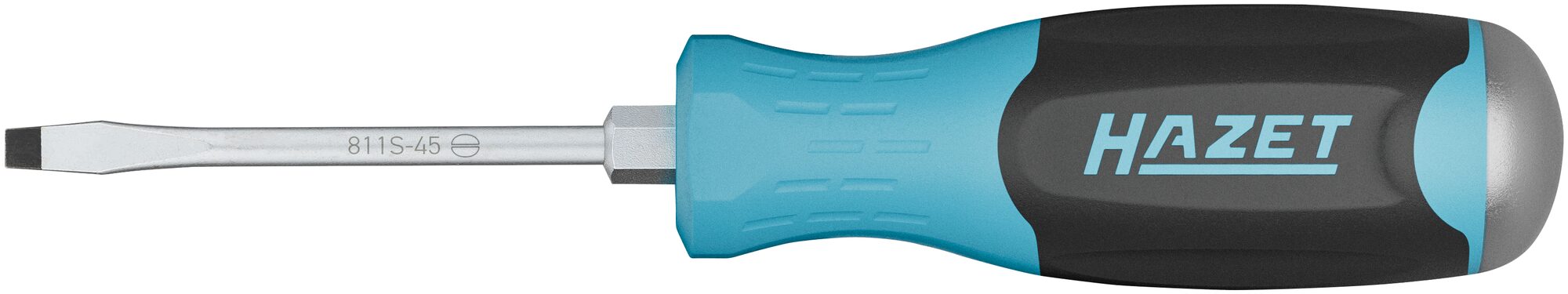 HAZET Schraubendreher 811S-45 ∙ Schlitz Profil ∙ SW 0,8 x 4,5 mm