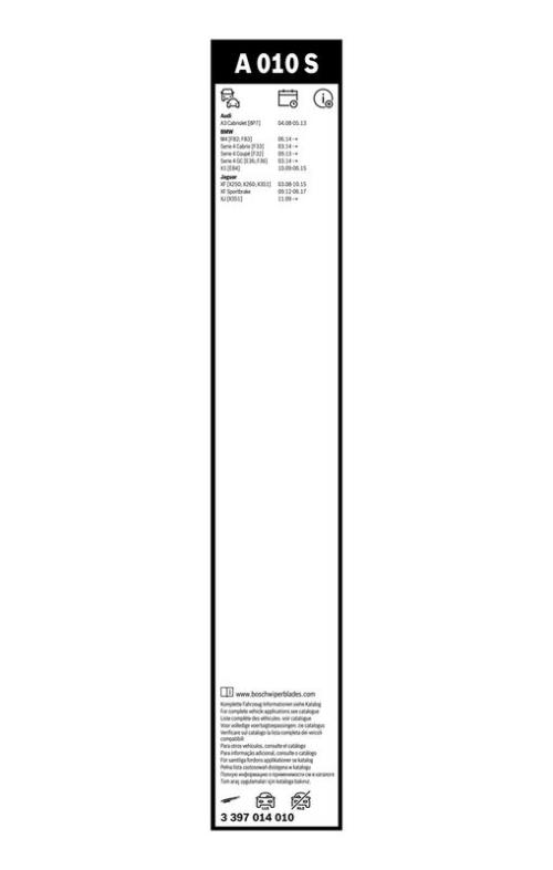 BOSCH 3 397 014 010 Wischblatt