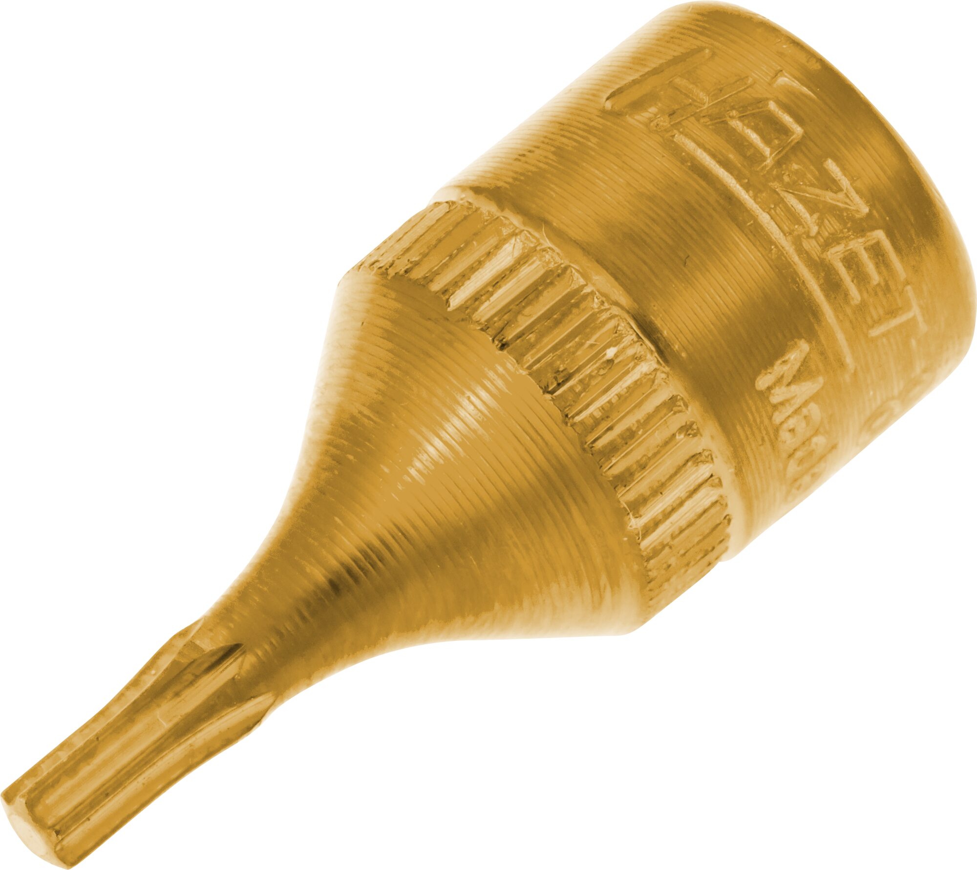 HAZET Schraubendreher-Steckschlüsseleinsatz 8502-T10 ∙ 1/4 Zoll (6,3 mm) Vierkant∙ Innen TORX® Profil ∙ SW T10