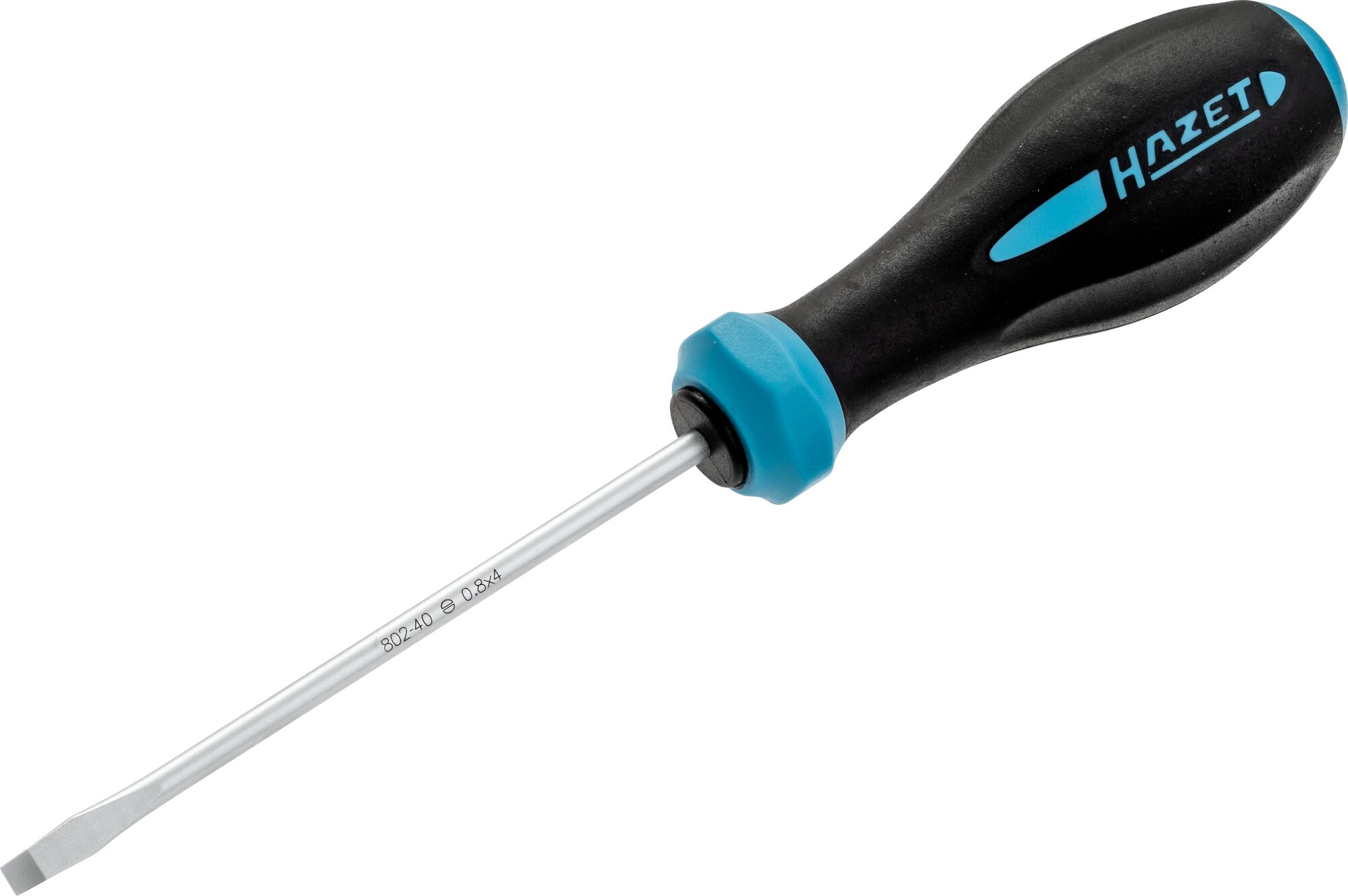 HAZET Schraubendreher HEXAnamic® 802-40 ∙ Schlitz Profil ∙ SW 0,8 x 4 mm