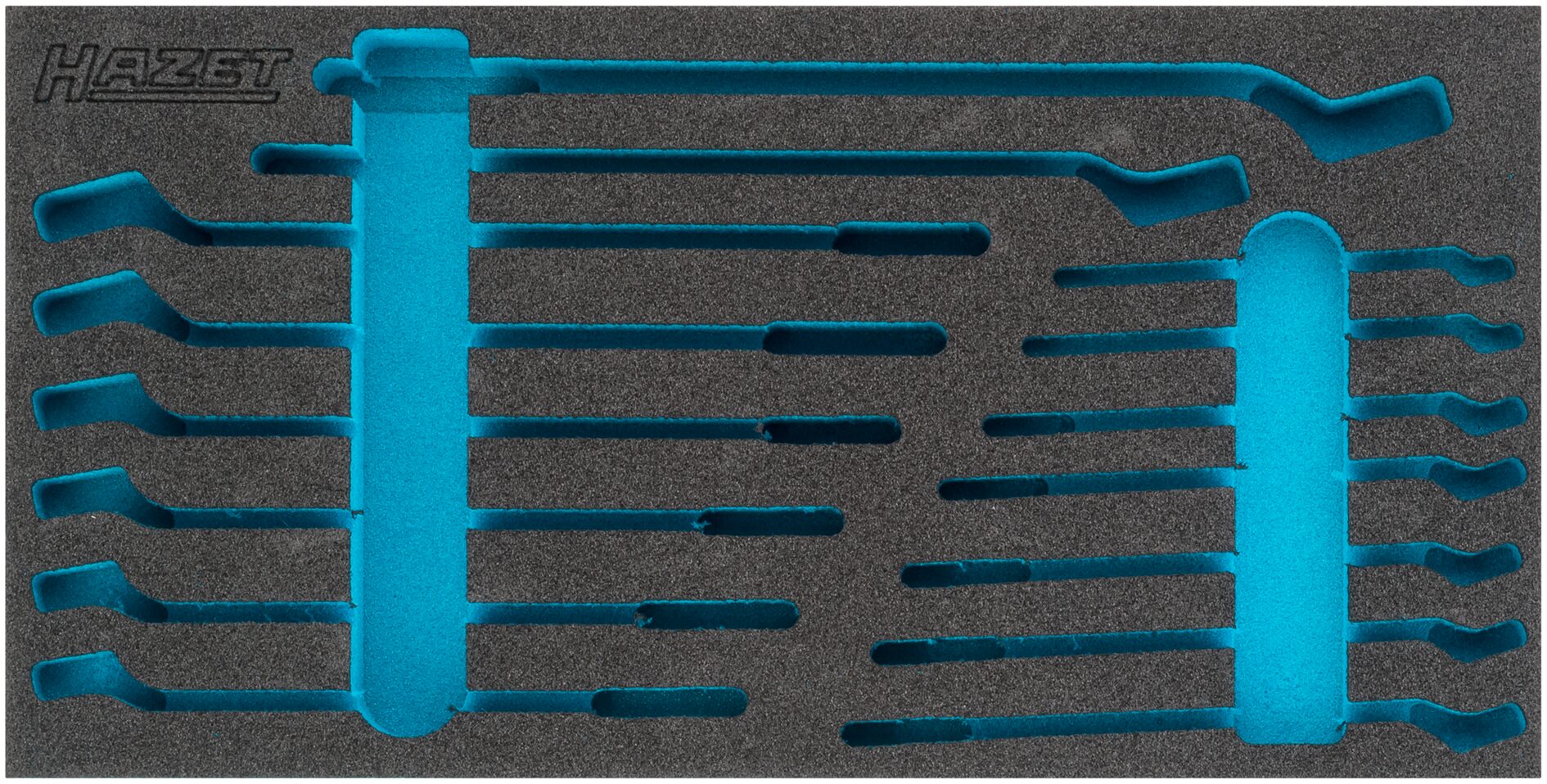 HAZET 2-Komponenten Weichschaumeinlage 163-428L ∙ L x B: 342 x 172 mm
