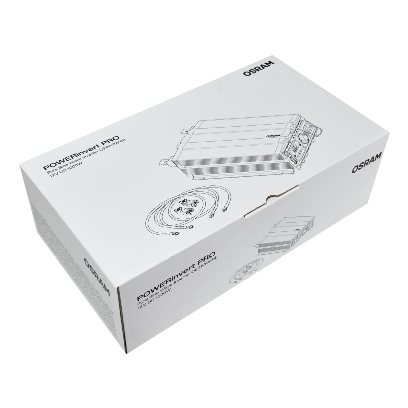 POWERinvert PRO Pure Sine Wave Inverter 12V DC 1000W RCD 1st