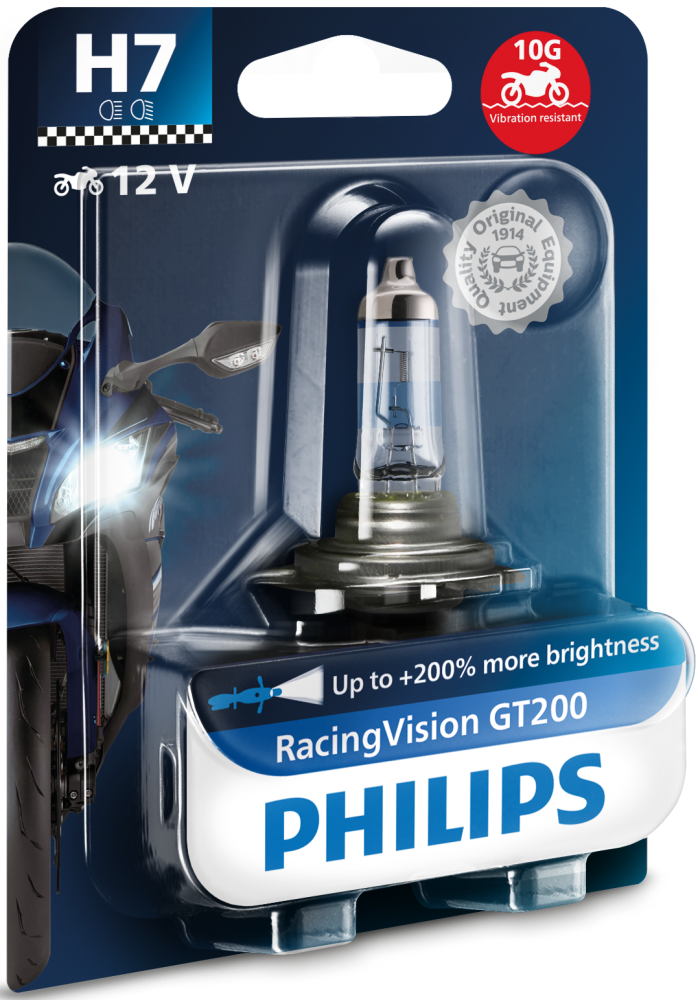 RacingVision GT200 moto H7 12972 RGT 12V 55W PX26d       