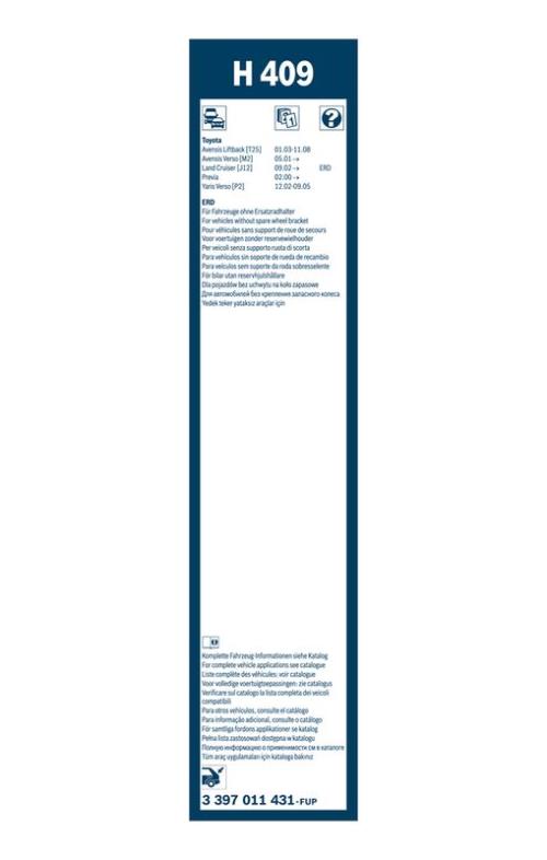 BOSCH 3 397 011 431 Wischblatt