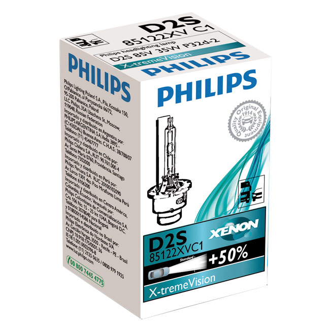 D2S X-treme Vision Xenon 85V 35W