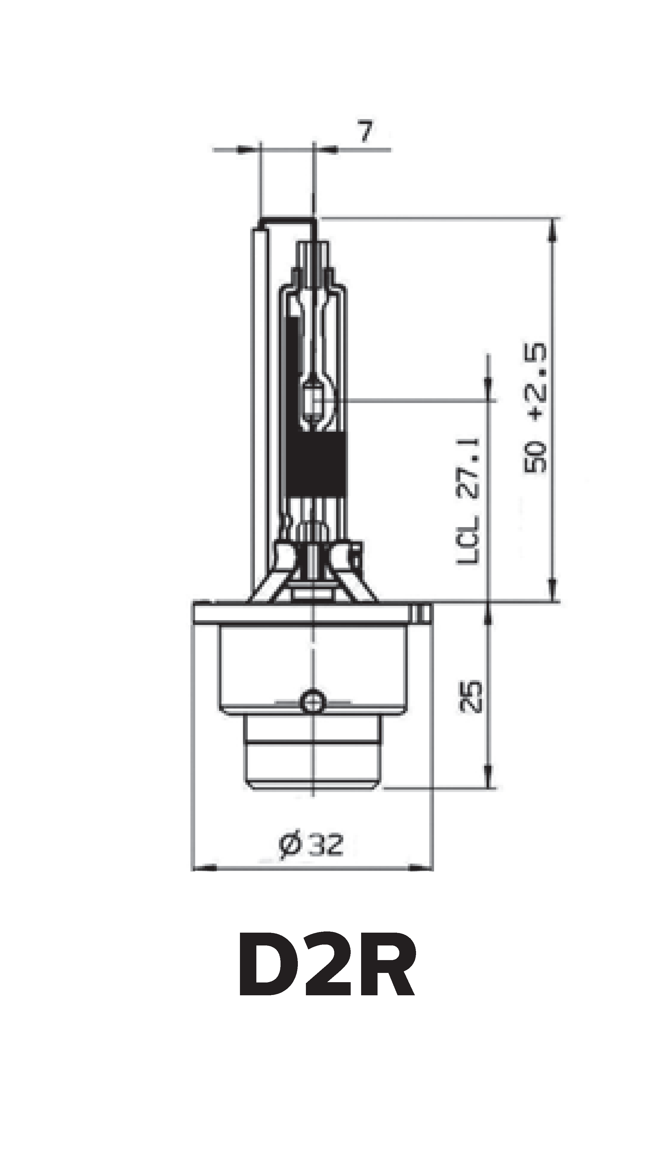 D2R Vision Xenon 85V 35W