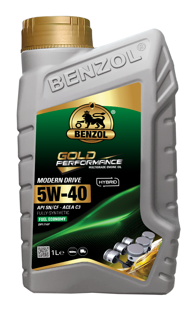 BENZOL® Modern Drive  SAE 5W40 API SN/CFACEA C3 1 Liter