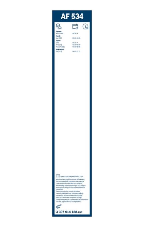 BOSCH 3 397 014 188 Wischblatt