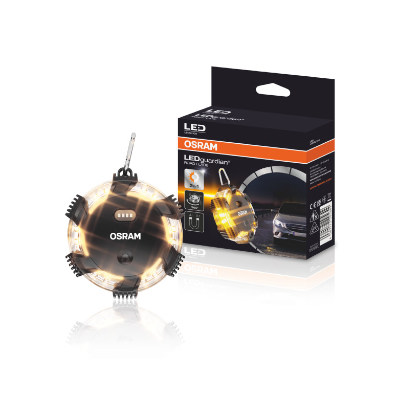 LEDGuardian ROAD® FLARE Warn- Notleuchte/Taschenlampe 1st. O