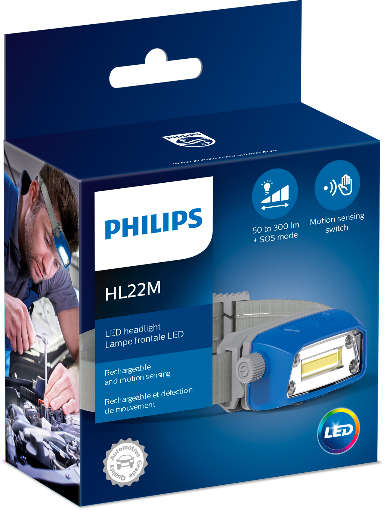 HL22M LED lamp Kopflampe