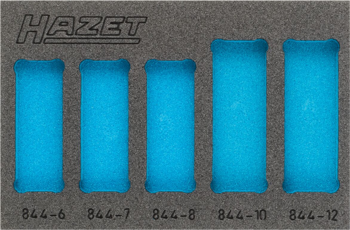 HAZET 2-Komponenten Weichschaumeinlage 163-347L ∙ L x B: 172 x 114 mm