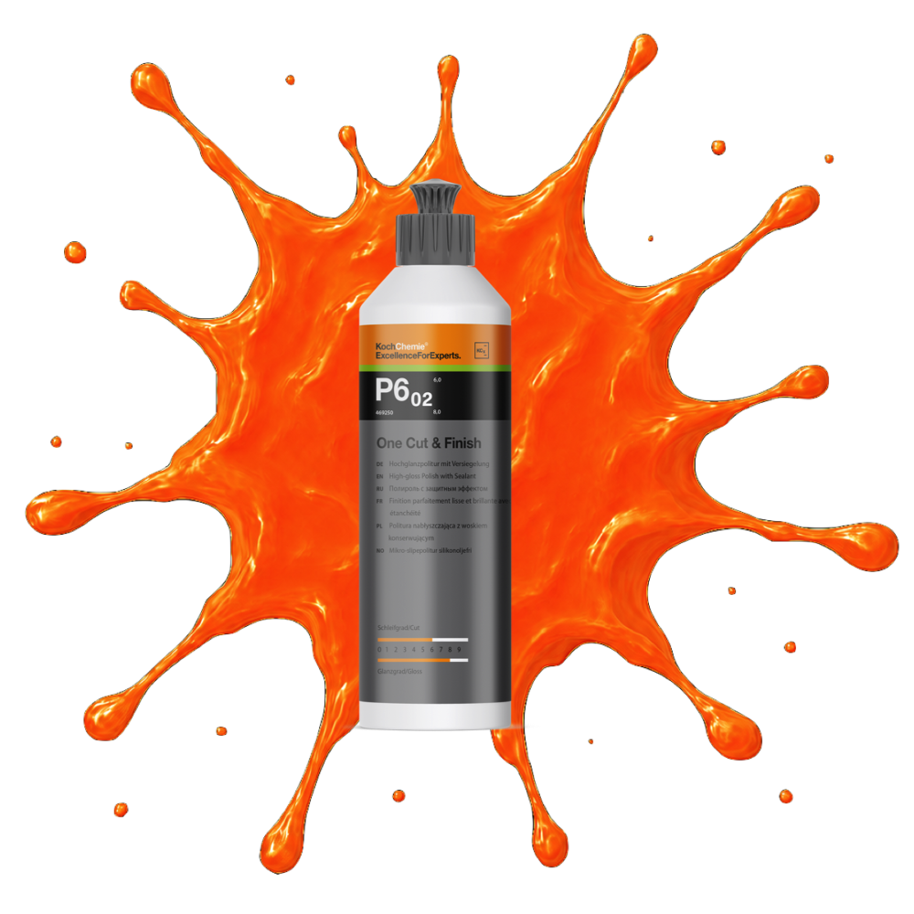 Koch Chemie One Cut & Finish P6.02+ Koch Polierpad Ø 126mm