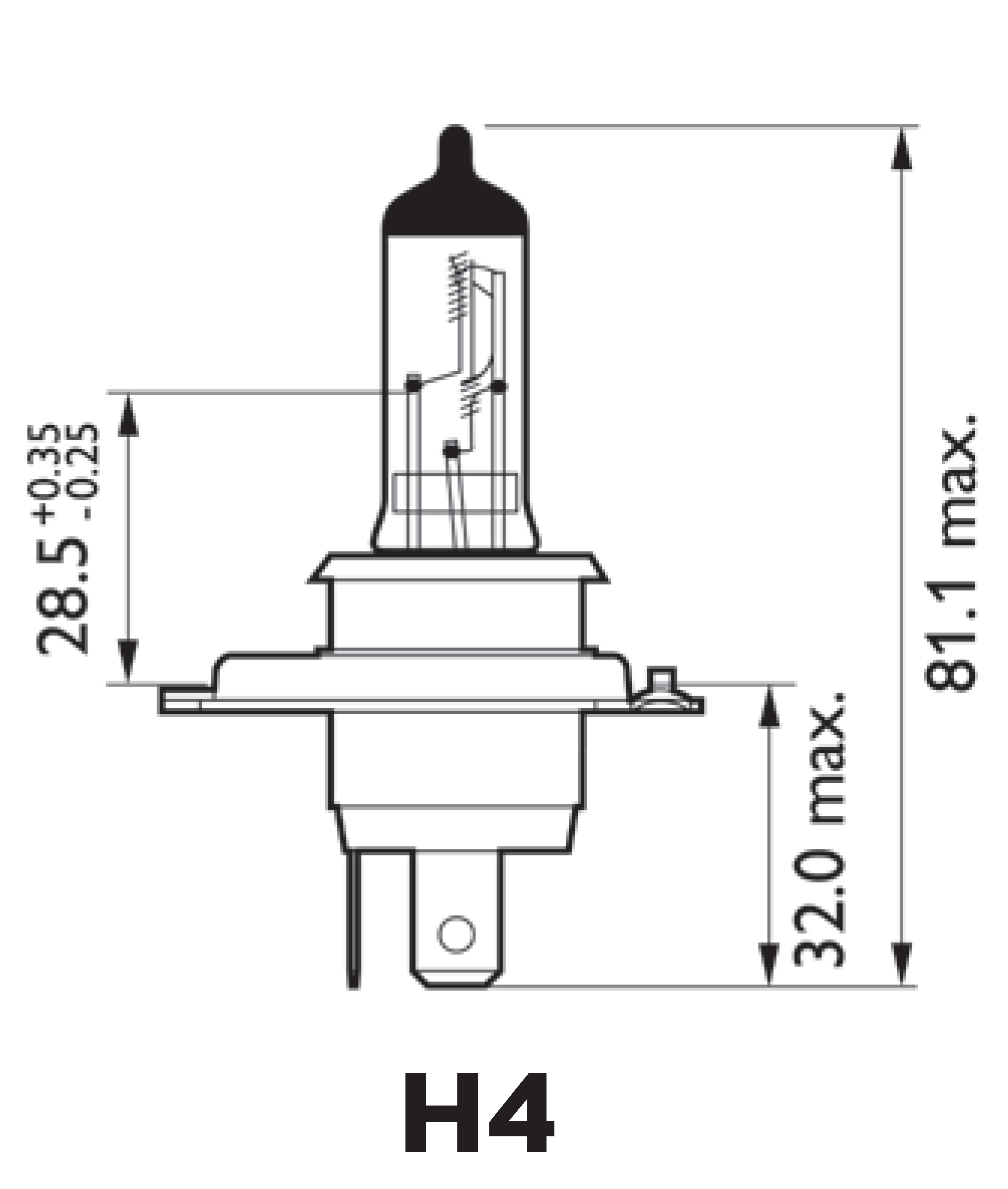 H4 CityVision Moto 12V 60/55W