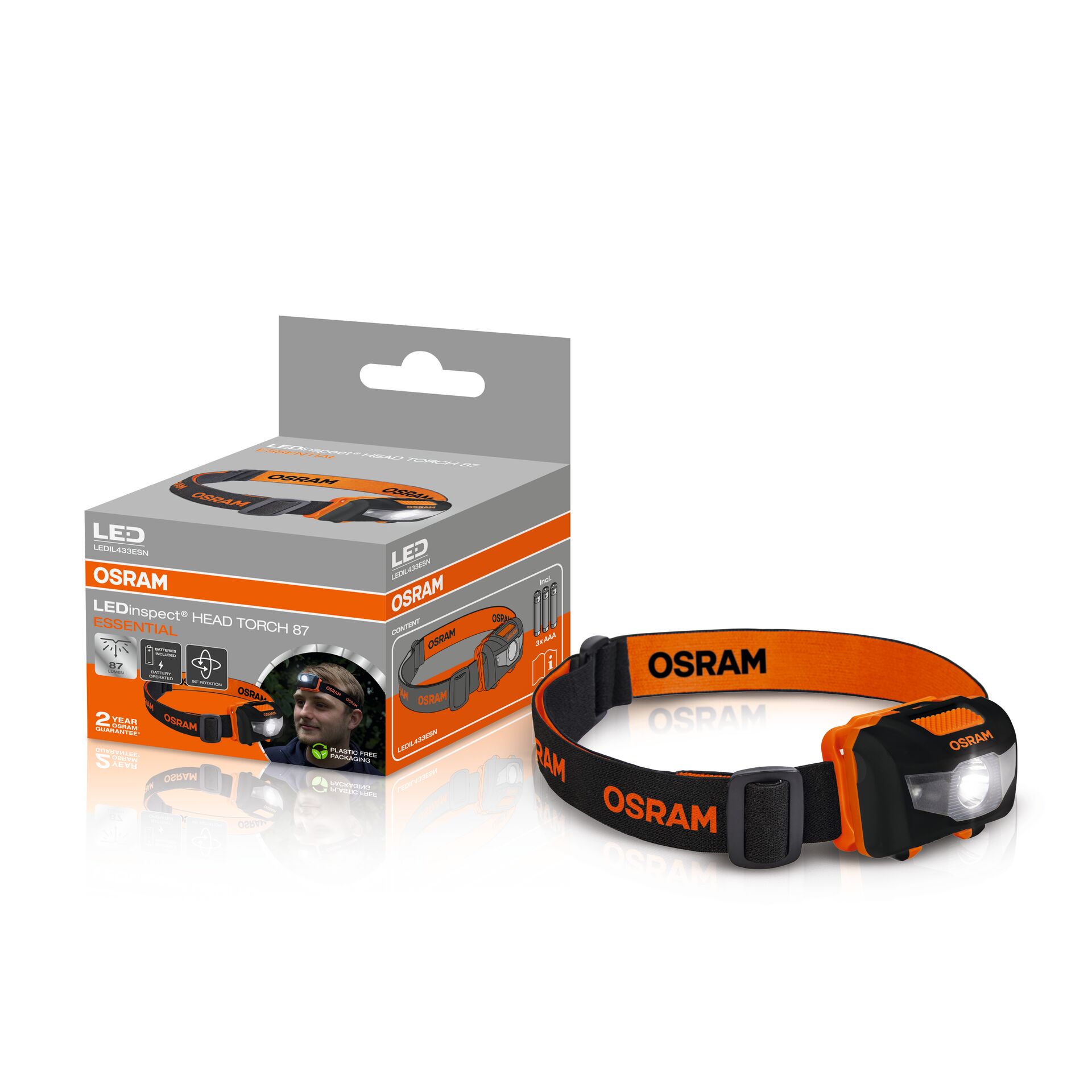 LEDinspect HEAD TORCH 87 ESSENTIAL 1 St. OSRAM