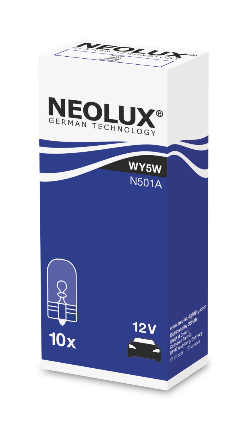 WY5W 12V 5W W2.1x9.5d 1 St. NEOLUX