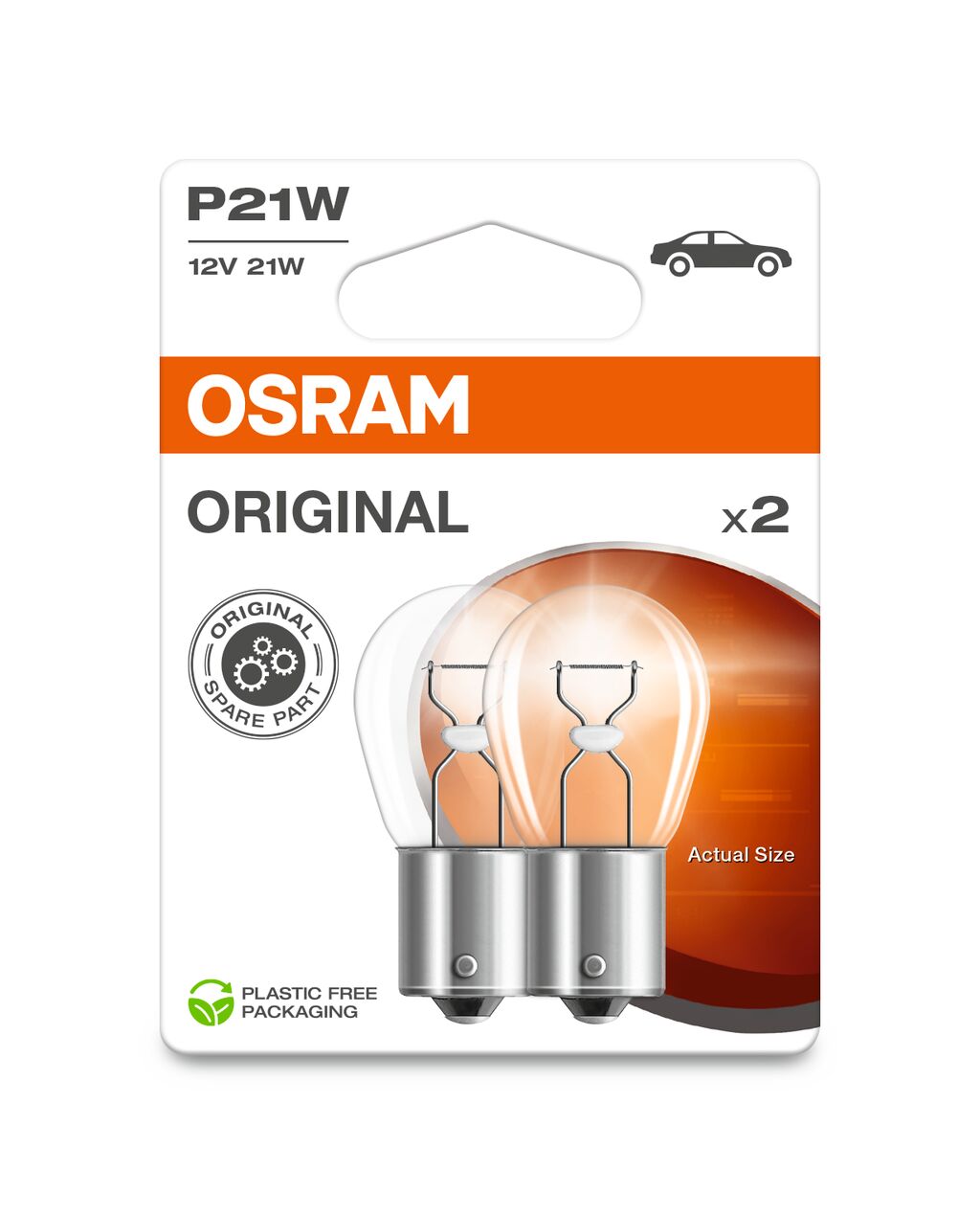 P21W 12V 21W BA15s 2st. Blister Original OSRAM