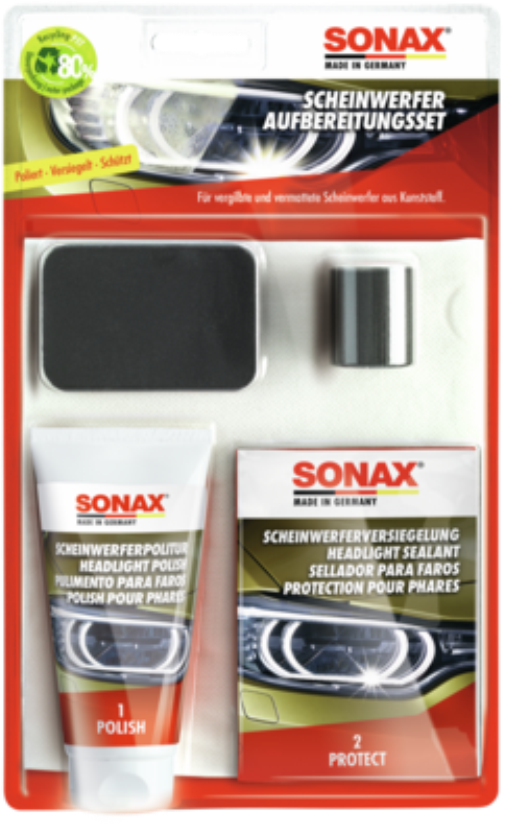 SONAX Scheinwerfer AufbereitungsSet