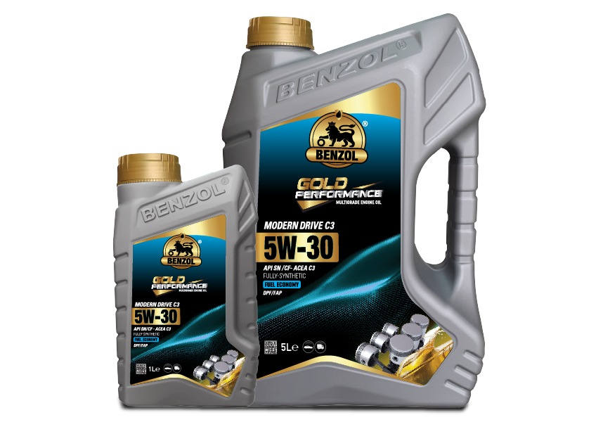 BENZOL® Modern Drive SAE 5W-30 – API SN/CF, ACEA C3