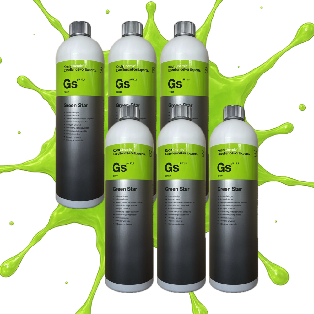 6x Koch Chemie Green Star 1l. Universalreiniger