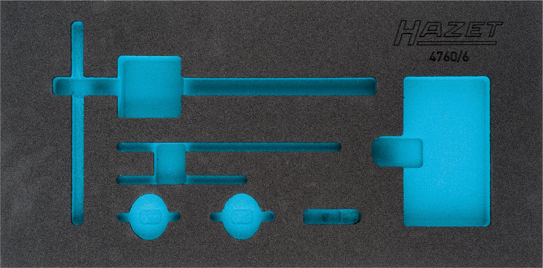 HAZET 2-Komponenten Weichschaumeinlage 163-325L ∙ L x B: 342 x 172 mm