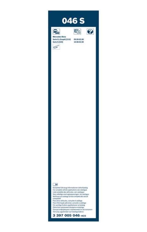 BOSCH 3 397 005 046 Wischblatt