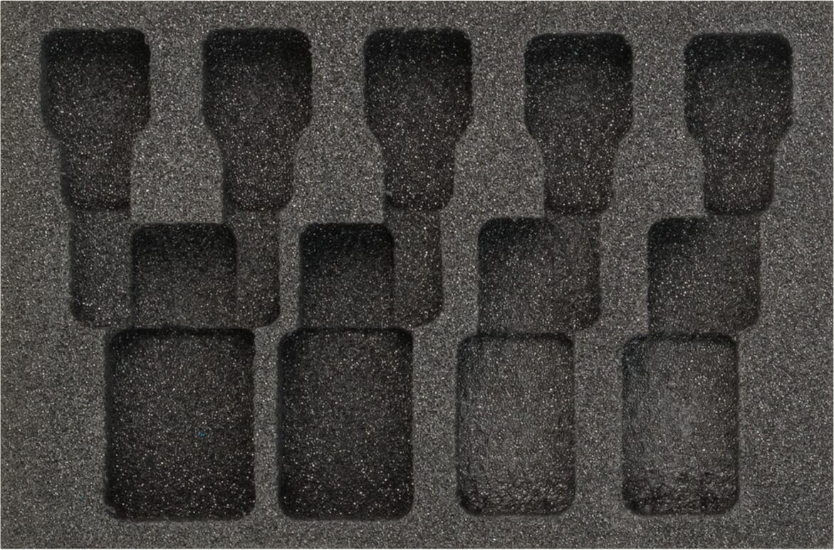 HAZET 2-Komponenten Weichschaumeinlage 163-361L ∙ L x B: 172 x 114 mm