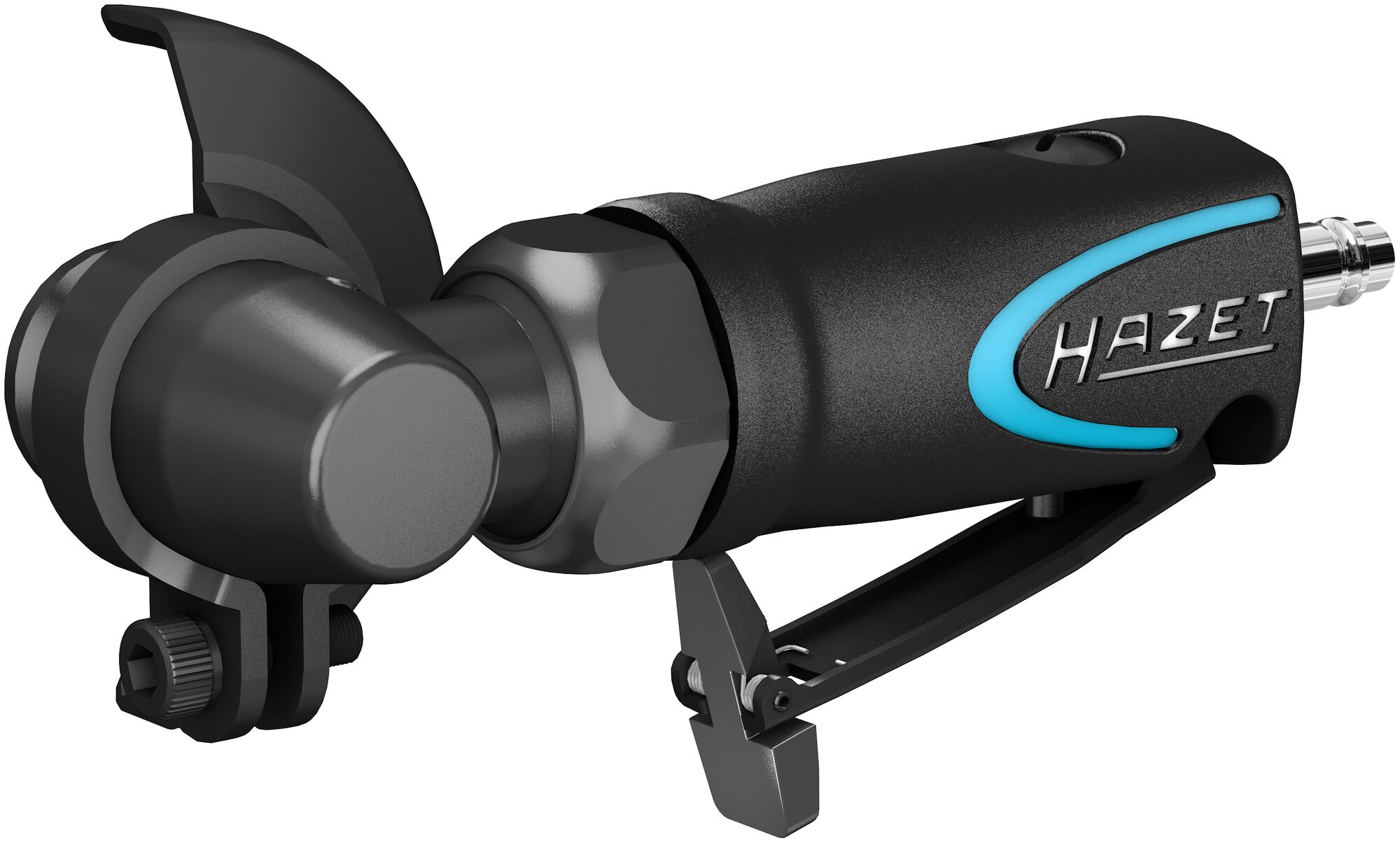 HAZET Mini Winkelschleifer 9033M-7 ∙ Länge: 129 mm