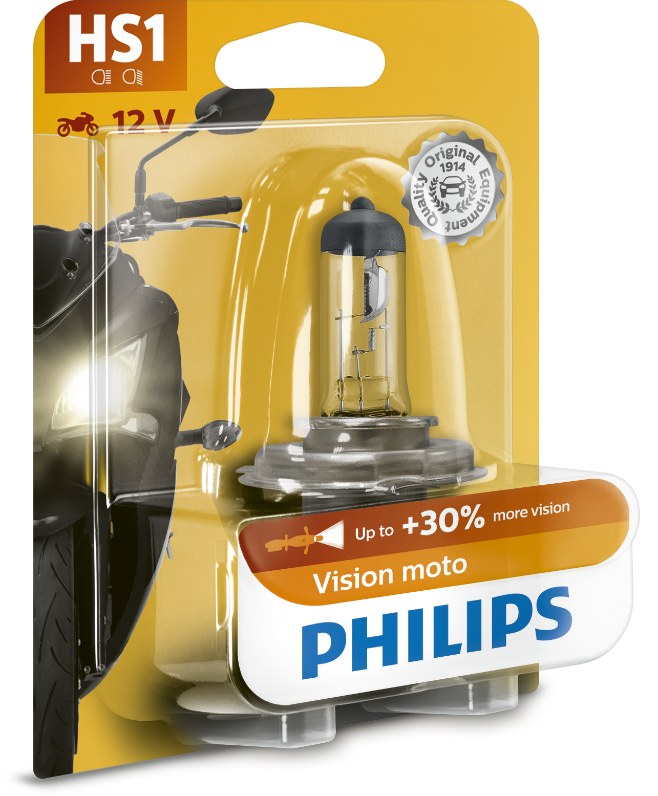 12V HS1 Halogen-Glühlampe 35/35W PX43T (Fahrt-/Fernlicht)