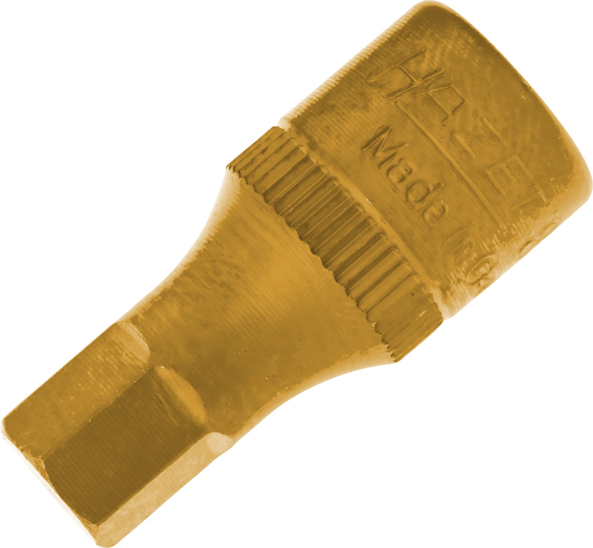 HAZET Schraubendreher-Steckschlüsseleinsatz 8501-7 ∙ 1/4 Zoll (6,3 mm) Vierkant∙ Innen Sechskant Profil ∙ SW 7 mm