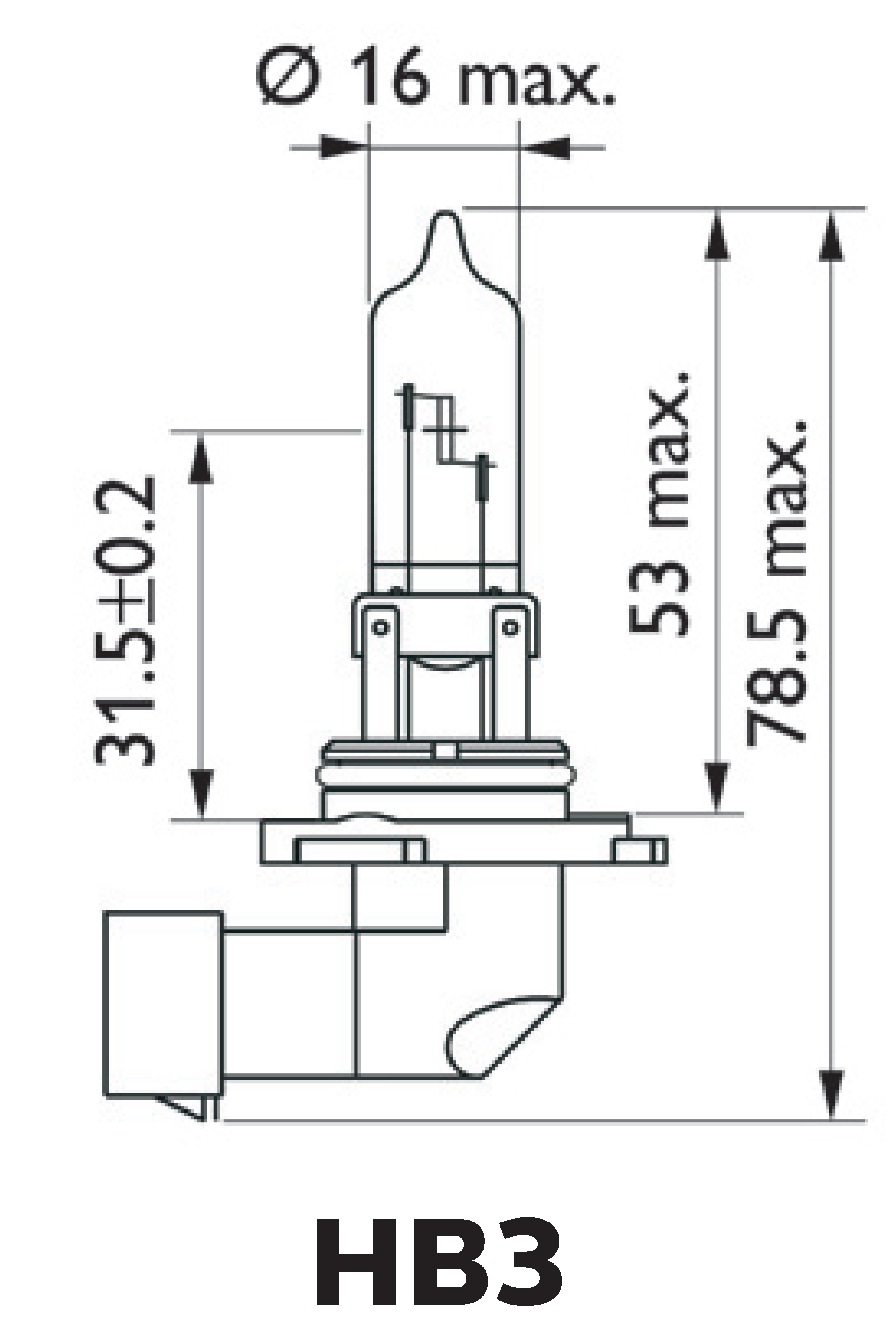 HB3 Vision 12V 65W