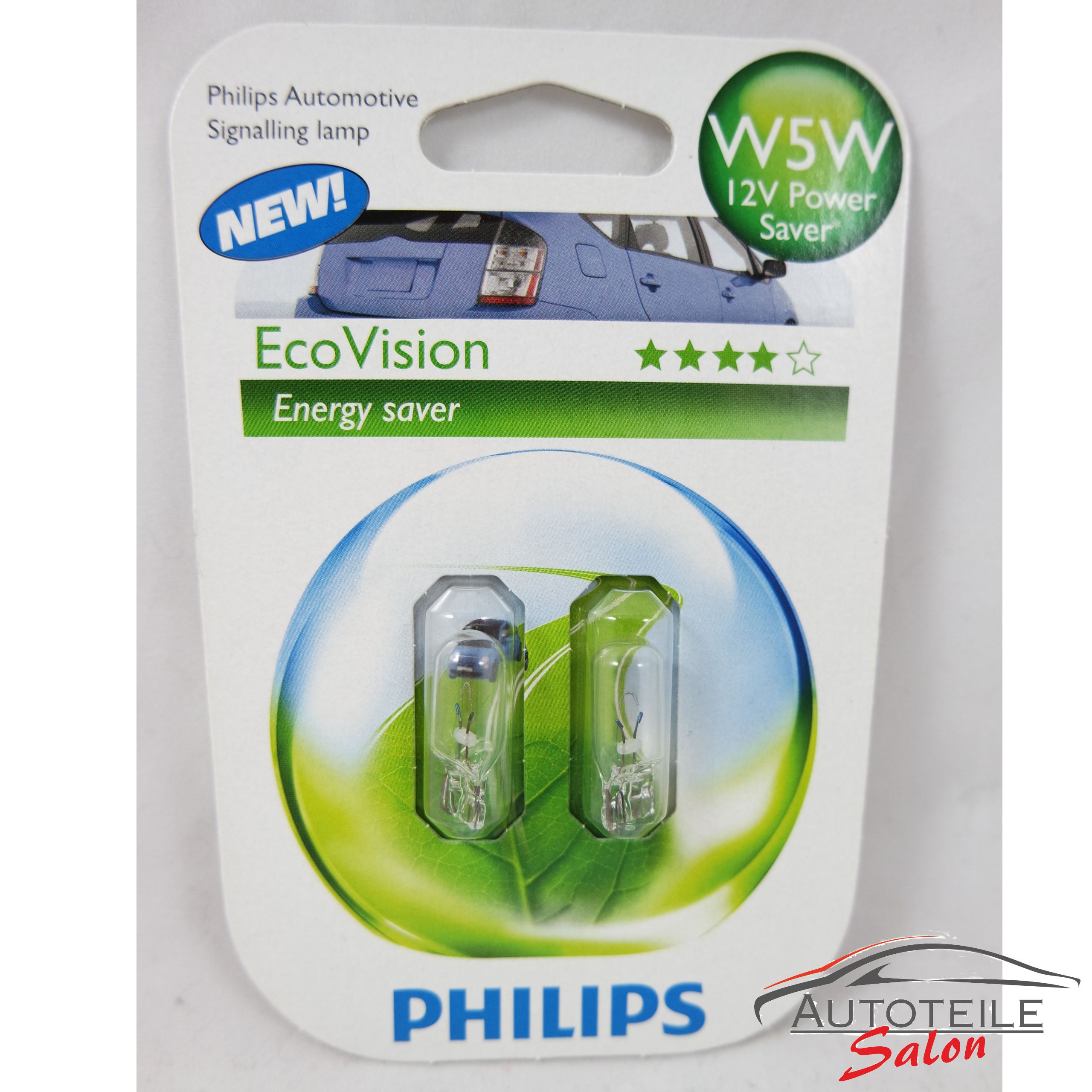 Philips W5W EcoVision 12961ECOB1 Standlicht Innenraumleuch