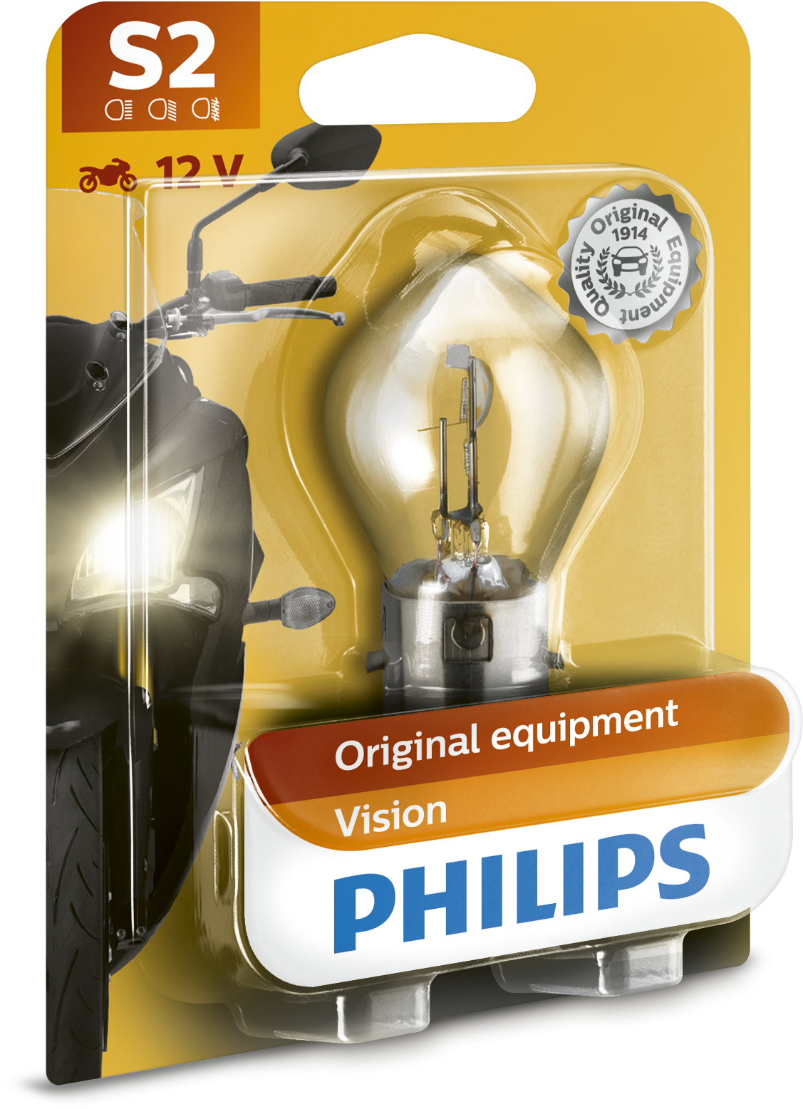 Philips H7 12972XVBW X-treme Vision Moto +130% Halogen Lampe