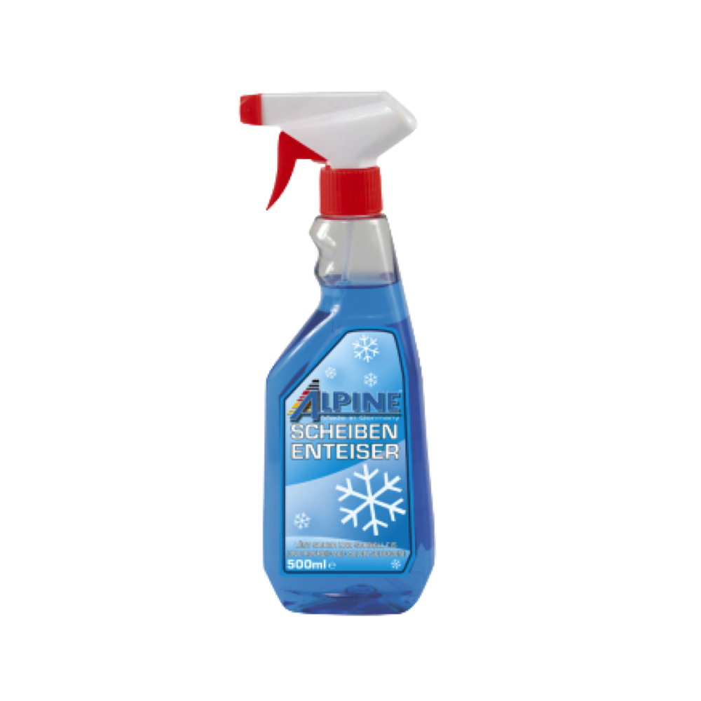 Alpine Scheibenenteiser 500 ml, mit Sprühkopf