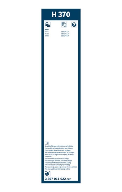 BOSCH 3 397 011 022 Wischblatt