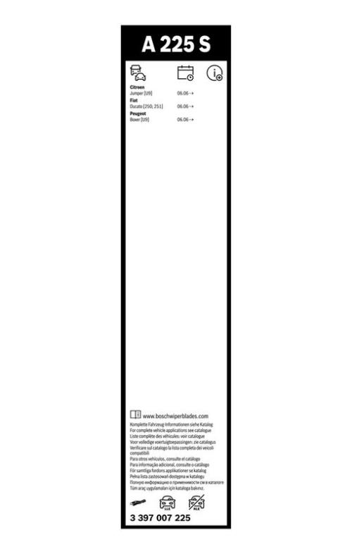 BOSCH 3 397 007 225 Wischblatt