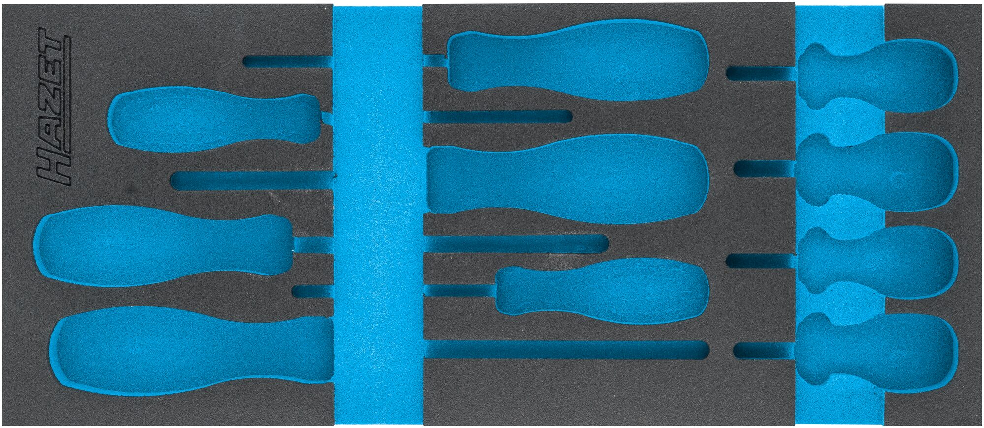 HAZET 2-Komponenten Weichschaumeinlage 163-516L ∙ L x B: 392 x 172 mm