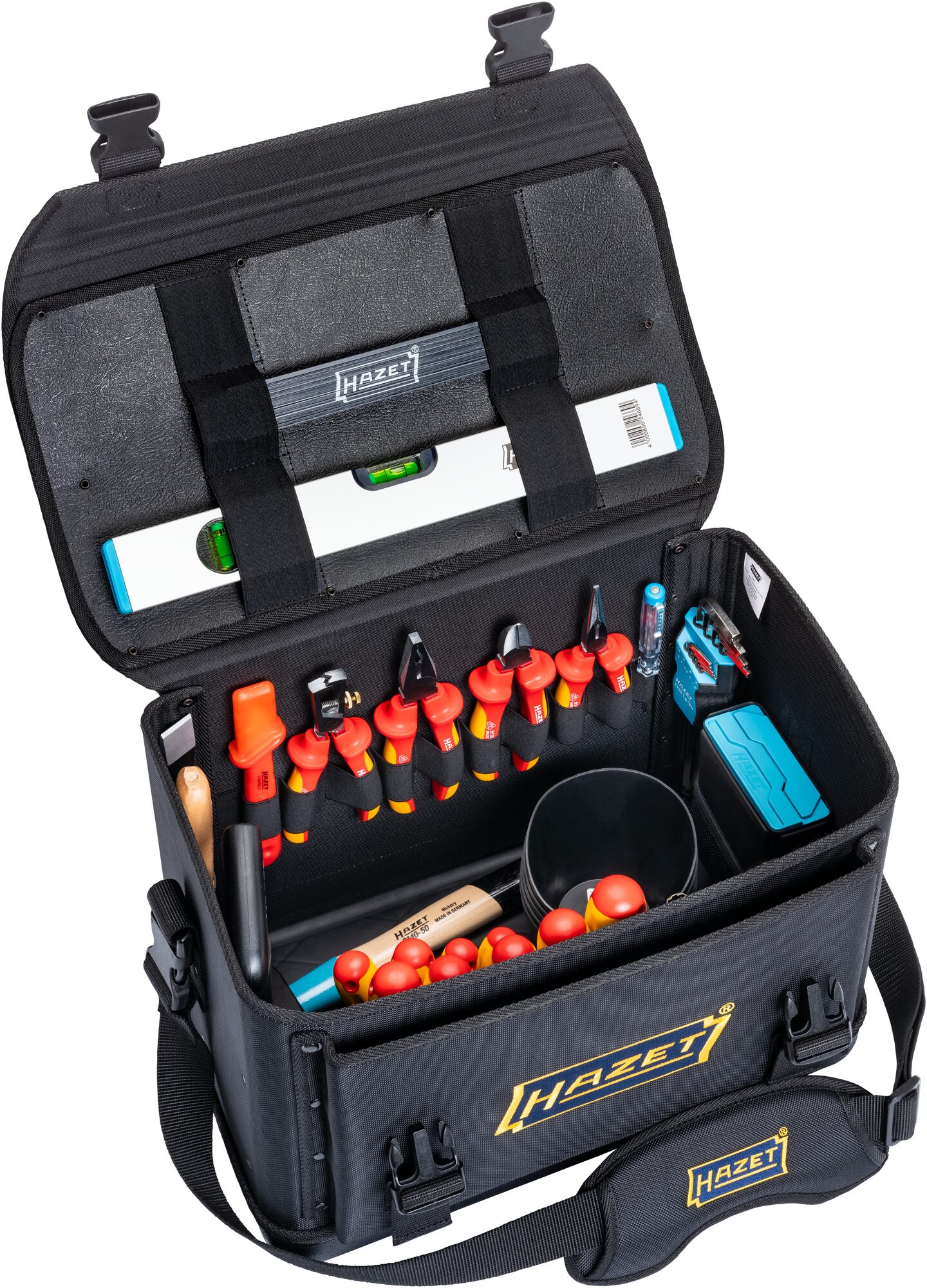 HAZET Werkzeugtasche ∙ groß ∙ mit 89 Werkzeugen 191T-2/89 ∙ 89-teilig