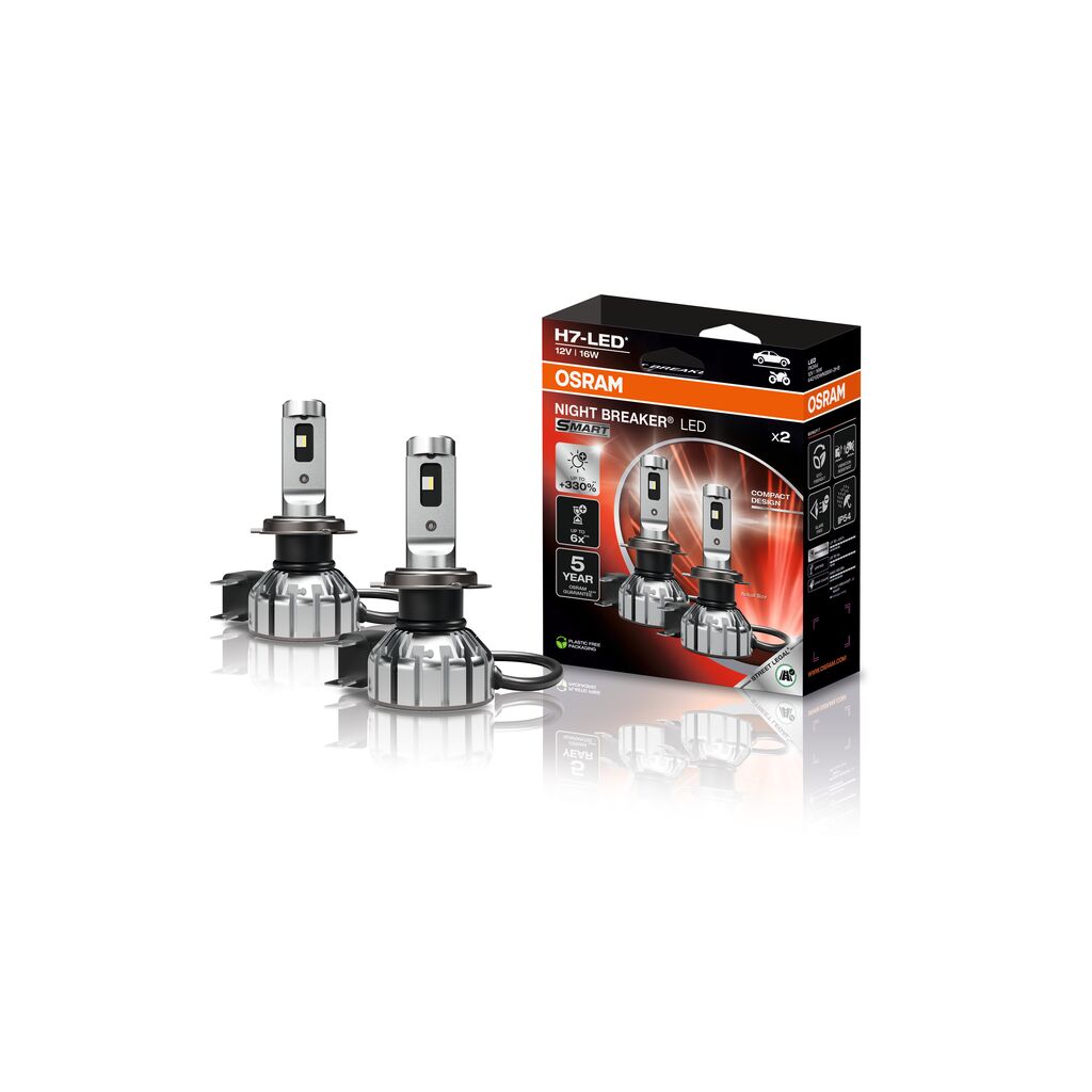 B-Ware H7 NIGHT BREAKER LED SMART +330% StVZO-Konforme LED